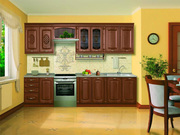 Кухни на заказ из массива дуба и ольхи. Пластик и другие материалы.