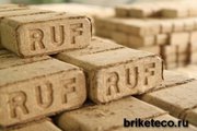 Топливные брикеты RUF Хвоя,  опилки. Доставка по М.О.