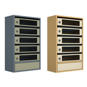 Почтовые ящики в подъезд со стеклом