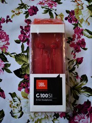 Jbl c100si,  красные,  новые,  оригинал