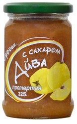 Айва протертая с сахаром